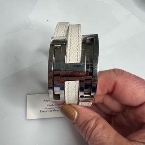 Hermes Pousse Pousse leather bracelet